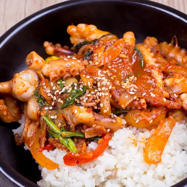 For Stir-Fry: Seasoned Small Octopus 하남 낙지볶음 10.58oz (300g) Kevin's Choice