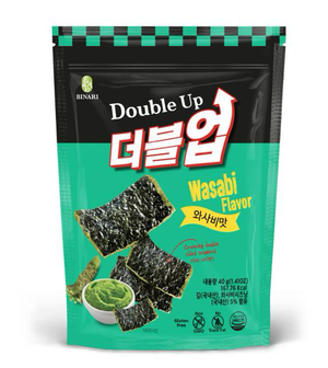 김부각 - 와사비맛 Seaweed Snack - Wasabi_1.4oz(40g)