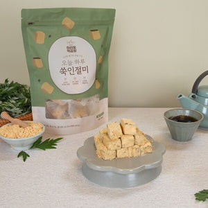 쑥 인절미 Savory Mugwort Injeolmi_14.1oz(400g)