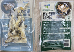 물회세트 K-Seafood Cold Soup Set – Soup Base, Ika Slice, Abalone Slice