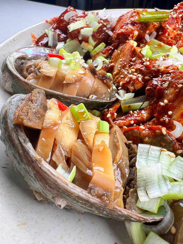 Soy-Marinated Abalone 전복장 - 4pc 10oz. (280g) Kevin's Choice