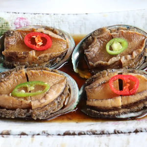 Soy-Marinated Abalone 전복장 - 4pc 10oz. (280g) Kevin's Choice