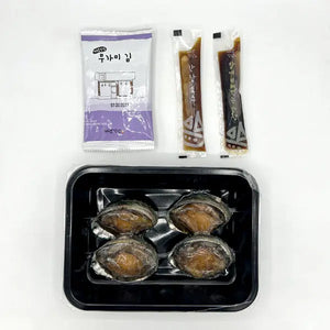 Soy-Marinated Abalone 전복장 - 4pc 10oz. (280g) Kevin's Choice