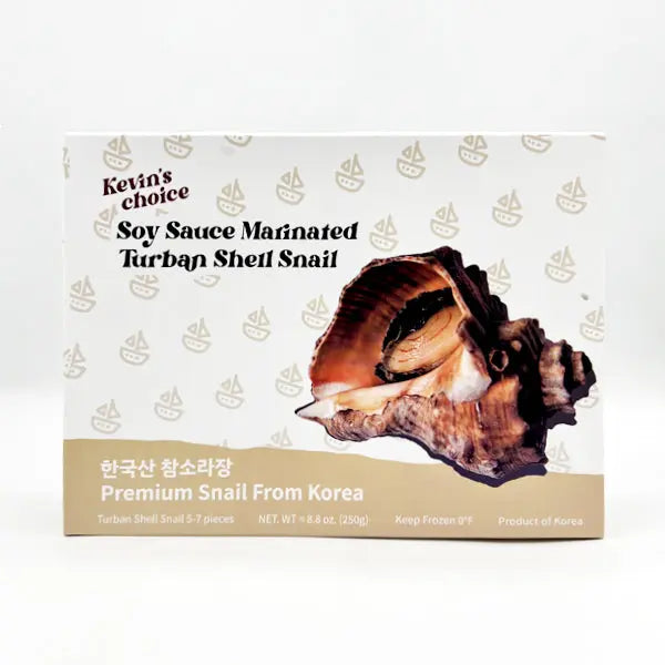 Soy Sauce Marinated Turban Shell Snail 참소라장 (7-9pc) Kevin's Choice