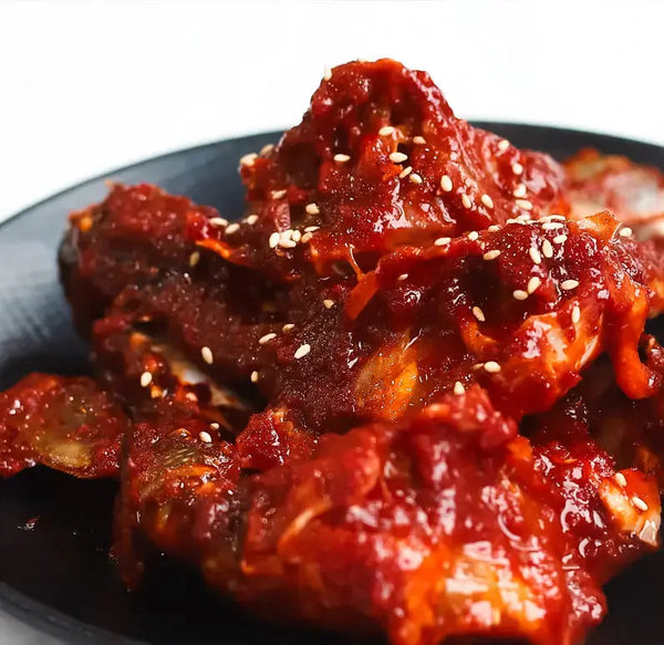 JJaebo Spicy Crab Gejang 째보 양념게장 12.3oz (350g) Kevin's Choice