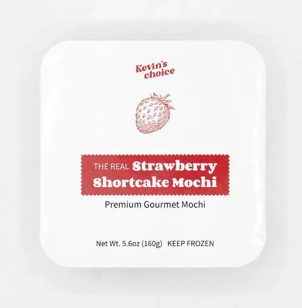 strawberry shortcake mochi 딸기 생크림 찹쌀떡 모찌