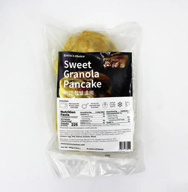 sweet granola pancake korean winter snack 호떡 겨울철 간식