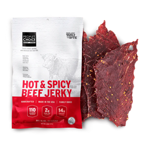 People's Choice Hot & Spicy Beef Jerky 매운맛 육포_3oz(84g)