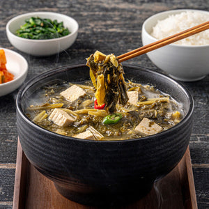 시래기 된장국 DOENJANG SOUP WITH DRIED RADISH GREENS_17.6oz(500g)