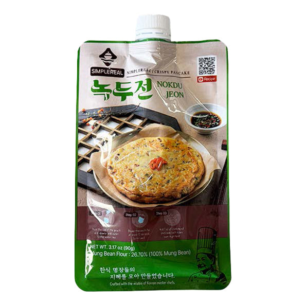 녹두전 믹스 CRISPY MUNG BEAN PANCAKE MIX_2.82oz(80g)