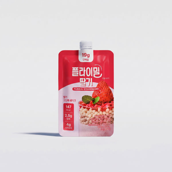플라이밀 딸기 고단백 쉐이크 FLIMEAL PROTEIN SHAKE STRAWBERRY_1.58oz(45g)