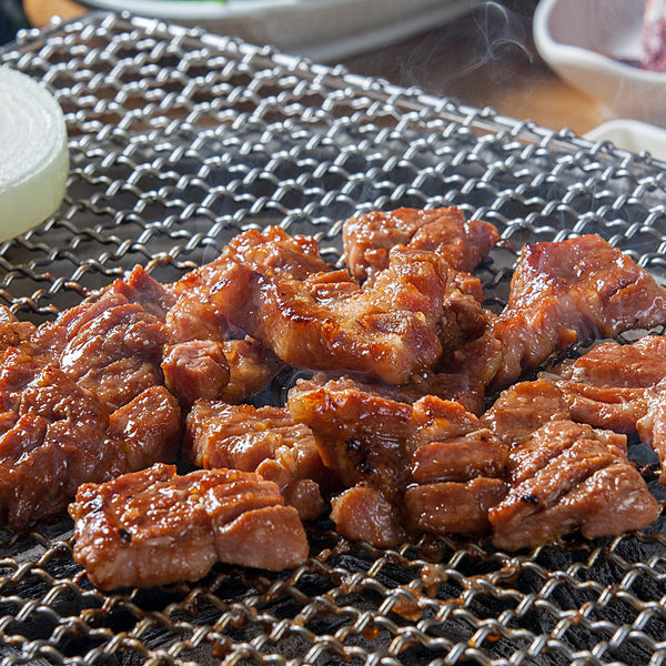 양념 벌집 돼지목살 SOY SAUCE MARINATED PORK SHOULDER_1lb(453g)