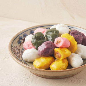 모듬깨송편 Non-Hardening Assorted Sesame Rice Cake_21.16oz(600g)