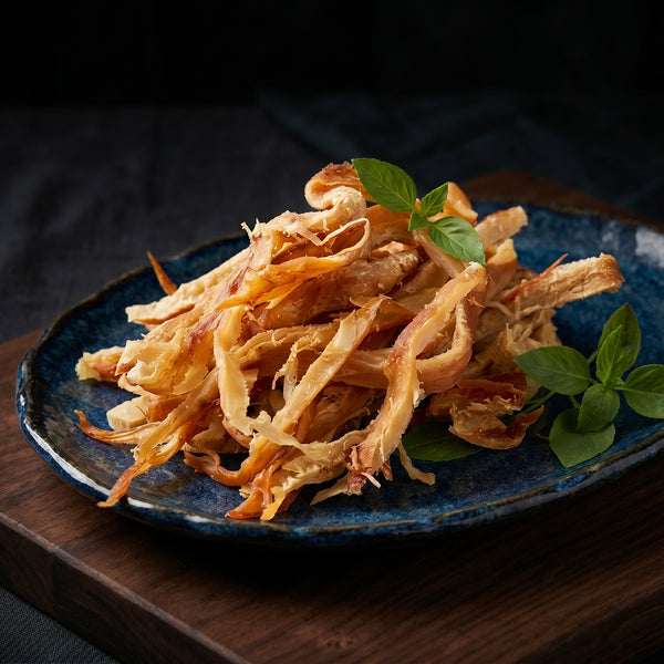 Dried BBQ Squid Chips 7oz. 바베큐 오징어 (200g)