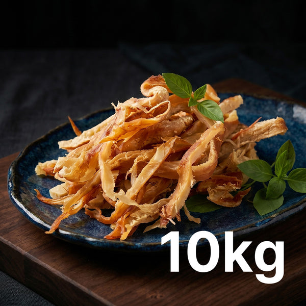 Dried BBQ Squid Chips 바베큐오징어 10kg (22lbs.)