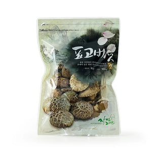 참나무에서 재배한 동고 건표고버섯 3.52oz(100g)