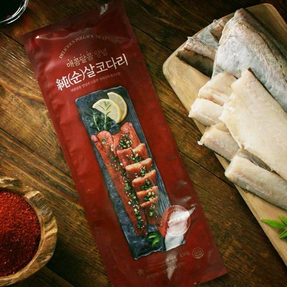 Sweet and Spicy Pollock Meat 양념 코다리 5.2oz (150g)