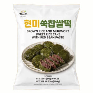 저당 현미 쑥찹쌀떡 15.8oz(450g)