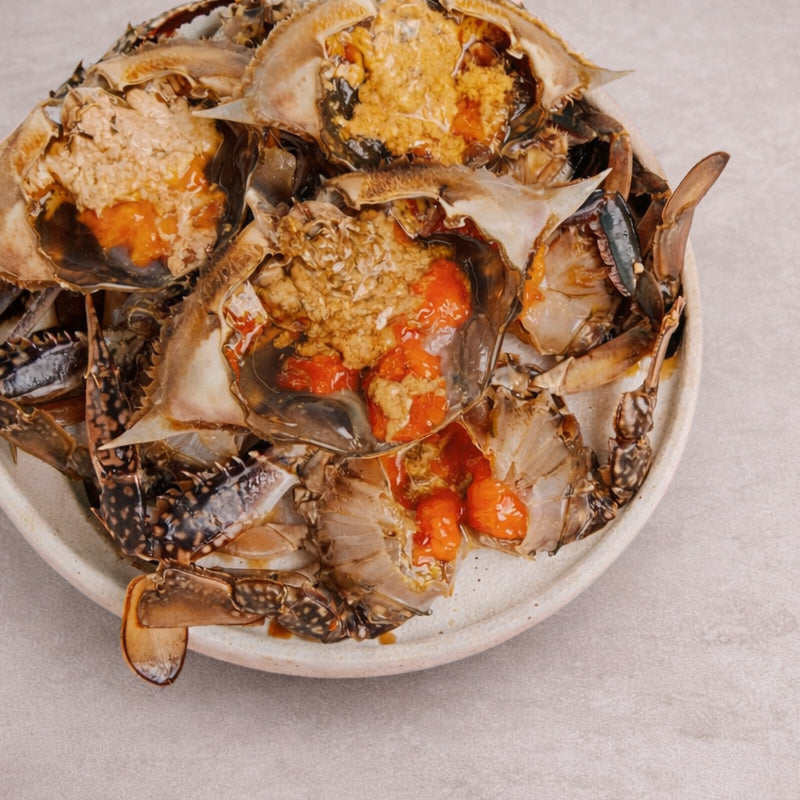 Jjaebo Soy Crab (Single Serve) 째보 간장게장 12.3oz (350g)