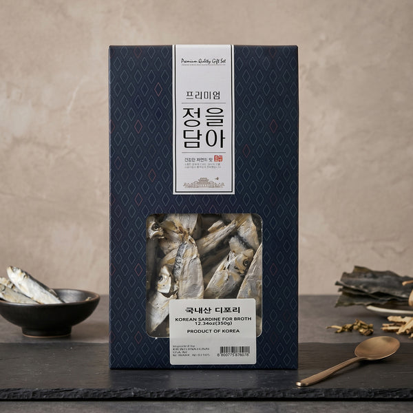 Korean Sardine for Broth 디포리 12.3oz (350g)