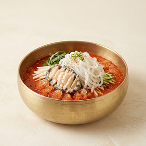 물회세트 K-Seafood Cold Soup Set – Soup Base, Ika Slice, Abalone Slice
