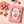JEJU Strawberry Macaron Cookie 제주 딸기 마카롱 쿠키 8pcs. 5.64oz. (160g)