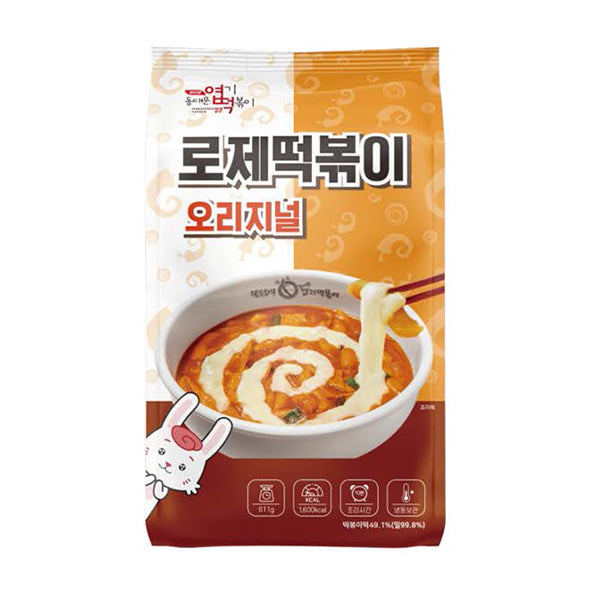 엽기떡볶이-로제맛 ROSE YUPGI TTEOKBOKKI MEAL KIT ORIGINAL_21.5(611g)