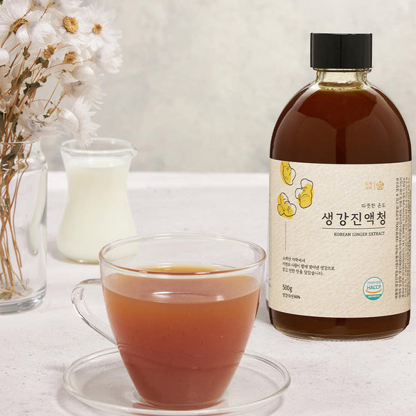 생강진액청 KOREAN GINGER EXTRACT SYRUP_17.6oz(500g)