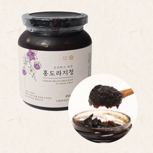 홍도라지청 KOREAN RED BALLOON FLOWER ROOT SYRUP_450G