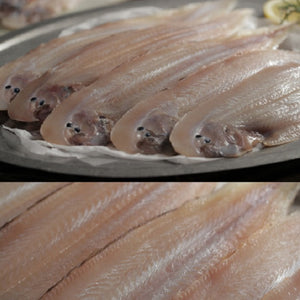 SEMI-DRIED TONGUE SOLE 2CT