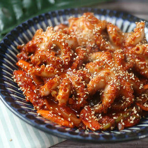 spicy Korean seafood webfoot octopus for stir-fry